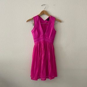 Hot pink top shop dress US size 2